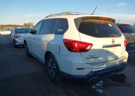 2017 Nissan Pathfinder S from USA, damaged, VIN 5N1DR2MM7HC681604
